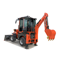 Mini-chargeuse compacte haute performance TBL15-10, chargeuse-pelleteuse, chargeuse frontale, machine de terrassement, godet de 0,6 m, moteur, pompe