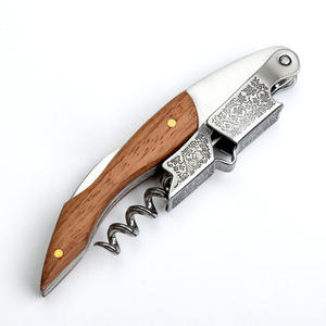 Tire-bouchon en acier inoxydable Rosewood 12,5 cm avec décapsuleur et coupe-tête de crevettes - Product Image 2