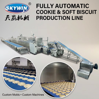 Skywin 2026 Nouvelle Ligne de Production Entièrement Automatique Personnalisée pour Biscuits et Gâteaux Moelleux – Prix Usine Chine – Machine à Biscuits