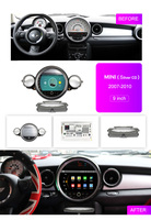KANOR 9 "Pantalla táctil Android 13 Navegación GPS CarPlay Android AUTO Radio Dashboard Mini Cooper R56 2007-2010 Octa Core 4GB/8GB