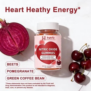 Complément d'oxyde nitrique à base de betterave OEM/ODM pour l'énergie, la santé cardiaque et le soutien de la circulation - Gummies d'oxyde nitrique - Product Image 4