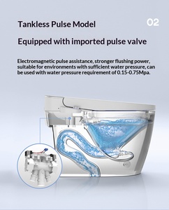 Ensemble <span class=keywords><strong>WC</strong></span> intelligent avec cuvette, sanitaires de salle de bain avec lavabo, toilettes japonaises murales avec réservoir d'eau, urinoir, toilettes <span class=keywords><strong>Toto</strong></span> - Product Image 4