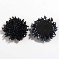 Aplikasi Kristal Berbentuk Bunga 3D, Kancing Berhias Mutiara, Hiasan Kain Felt untuk Tas, Sepatu, Kancing Jahit