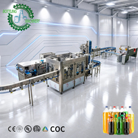 Machine de remplissage de sodas gazeux haute performance 2000BPH DCGF16-12-6, ligne de production automatique de boissons gazeuses, prix usine