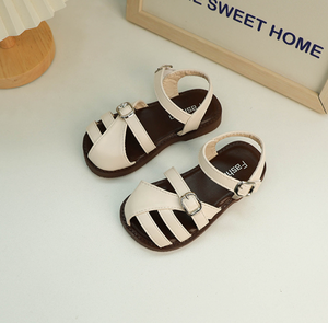 Sandalias Romanas Casuales de Verano para Niñas, con Punta Cerrada y Diseño Calado - Product Image 6