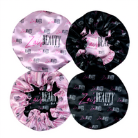 Bonnet en Satin Double Soie Doublure Satin, Le Plus Vendu, Réversible avec Logo Personnalisé, pour Cheveux, Bonnet de Nuit en Satin