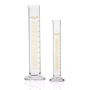 5mL 10mL 25mL 50mL 100mL laboratorio chimico borosilicato <span class=keywords><strong>cilindro</strong></span> di vetro <span class=keywords><strong>graduato</strong></span> - Product Image 2