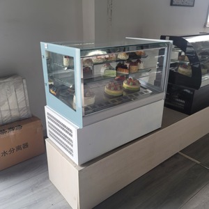 Commercial Single-Temperature Countertop Refrigerated Cake Cases <strong>Small</strong> <strong>Counter</strong> <strong>Top</strong> Cake Display <strong>Fridge</strong> - Product Image 4