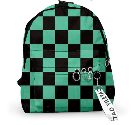 Высокое качество Ecowalson Demon Slayer Kimetsu no Yaiba школьная сумка рюкзак Tomioka Giyuu школьный портфель с анимэ