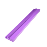 Support de Mahjong 2-en-1 en Bois Massif, Peint en Violet, pour Tuiles de Mahjong Américaines, Accessoire pour Soirées de Jeu