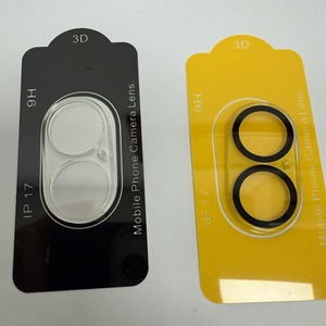 Protezione per Lenti Trasparente Antiurto per <span class=keywords><strong>iPhone</strong></span> 17 / 18 Pro Max, Pellicola Protettiva in Vetro con Dettagli Serigrafati - Product Image 3