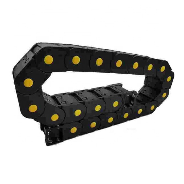 35*100, Гибкий Нейлоновый кабель, Тяговая цепь, станки с ЧПУ, обеспечивающие подшипник, черная + желтая цепь, обычный продукт