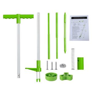 Attrezzo per Rimozione Radici, Estrattore di Erbacce Manuale Portatile da Giardino con Manico Lungo in Alluminio - Product Image 3