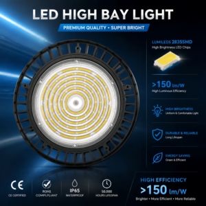 Industrial Warehouse <b>Lights</b> 5000k Daylight 150lm/w Ip65 100w 150w ufo Led High <b>Light</b> - Product Image 2
