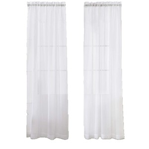 Cortinas y cenefas transfronterizas transparentes Dori de color sólido, Comercio Exterior Shaoxing de eBay para <span class=keywords><strong>Amazon</strong></span> - Product Image 5