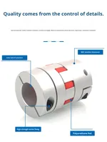 Vis d'encodage à fleur de prunier, tige à vis, moteur élastique, accouplement à rainure, alliage d'aluminium, Chine