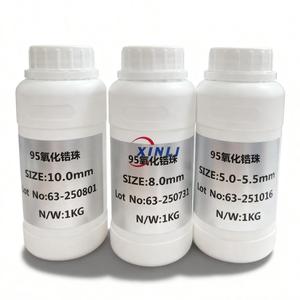 Sfere in <span class=keywords><strong>Ceramica</strong></span> Zro2, Palline in Zirconia da 10 mm per Macinazione, Perline in Zirconio - Product Image 1