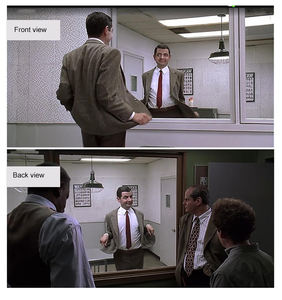 Gehard Unidirectioneel Eenrichtingsspiegelglas In Tweewegperspectief - Product Image 2