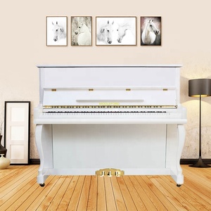 <span class=keywords><strong>Pianoforte</strong></span> Acustico Nero Lucido Altezza 123 cm <span class=keywords><strong>Pianoforte</strong></span> Verticale con Copertura per <span class=keywords><strong>Pianoforte</strong></span> Verticale - Product Image 3