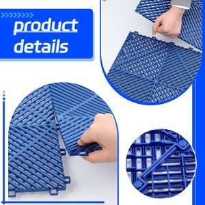 PLANCHER DE <span class=keywords><strong>GARAGE</strong></span> VENTILÉ EN PVC ANTIDÉRAPANT VERROUILLAGE Tapis de carrelage de <span class=keywords><strong>garage</strong></span> en plastique - Product Image 5