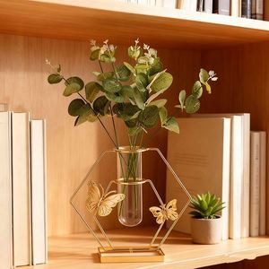 <b>Clear</b> Glass - Tabletop Plant Container for Home Office Decoration Desktop Hydroponic <b>Vase</b> - Product Image 2
