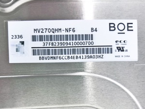 BOE MV270QHM-NF6 ดั้งเดิม 27.0 นิ้ว QHD 2560×1440 400nits 240Hz Fast-IPS eDP โมดูลจอแอลซีดีสำหรับเล่นเกม - Product Image 3