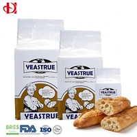 Poudre de levure de cuisson sèche instantanée hautement active 500g 450g 125g 100g 5g 10g 11g 5kg 10kg 25kg pour la pâte à pain à fermentation rapide Pizza
