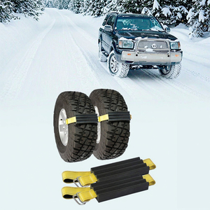 Cadenas de Nieve para Emergencias Todoterreno, para Autos, Sedanes y Camionetas, Nuevas, de Plástico, para Arena/Lodo - Product Image 1