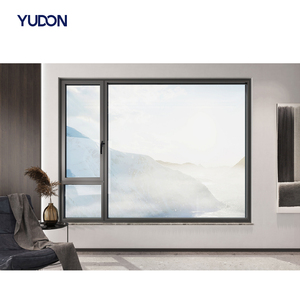 Fenêtre à battant en aluminium à rupture de pont thermique YUDON, double vitrage, résistante aux ouragans, à haute efficacité énergétique, pour usage résidentiel - Product Image 1