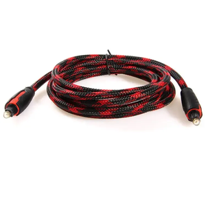 Barra de sonido de fibra Premium de gama alta de 3 pies, 6 pies y 10 pies, <span class=keywords><strong>Cable</strong></span> de Tv <span class=keywords><strong>Rca</strong></span> Mini <span class=keywords><strong>Rca</strong></span> 24K chapado en oro <span class=keywords><strong>Toslink</strong></span> <span class=keywords><strong>Cable</strong></span> de Audio óptico Digital para AMP - Product Image 6