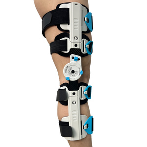 Articulación <span class=keywords><strong>de</strong></span> la rodilla ortopédica Hing soporte médico <span class=keywords><strong>fractura</strong></span> miembro inferior rótula pierna férula protección <span class=keywords><strong>de</strong></span> la rodilla - Product Image 5