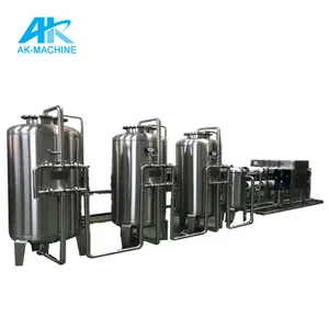 Water Treatment System Plant 2000lph Ro Water Plant Emergency Mobile Water Purification System