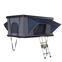 Tente de toit de luxe pour 3 personnes, livraison rapide, double couche, ouverture rapide, pour les voyages longue distance en voiture, toutes saisons