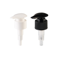 Tête de pompe à vis PP pour flacon de soin 24/410 28/410 – Soins quotidiens cosmétiques personnalisables, non rechargeables, pour shampoing et gel douche (Silk)