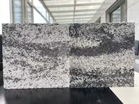 Carreaux de granit ondulé poli moderne de Chine pour revêtement mural et sol en pierre naturelle