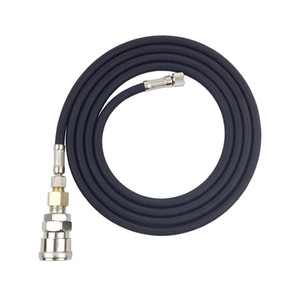 Adaptador de bomba de aire modelo 1.8M, manguera trenzada de PU azul con conector K3 para herramientas neumáticas y mangueras de plomería - Product Image 3