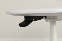 ADA Moderne Ergonomique 360 °   Table pivotante de salon avec élévation à gaz, hauteur réglable, console latérale stable, bureau