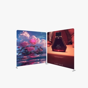 A-NEW Triển Lãm Đứng biểu ngữ vải tùy chỉnh nền với logo nền tùy chỉnh vải hai mặt - Product Image 1