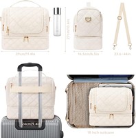 Sublime pull Indestructible Spacer-layer Dangly Ditty Bag Résistant à la déchirure Capacious Somptueux Trousse de toilette avec pochettes isolées