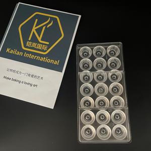 แม่พิมพ์ช็อกโกแลตรูปวงกลม 21 ช่อง ยี่ห้อ <span class=keywords><strong>Kailan</strong></span> ทำจากพลาสติก PC เกรดอาหาร - Product Image 1