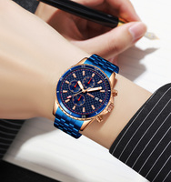 Reloj de Pulsera Masculino Redondeado SKMEI 9334 de Alta Gama, Ideal para Trabajadores Profesionales, Celebraciones Empresariales y Viajes de Larga Distancia
