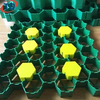 Grille de protection de pente en HDPE pour gravier et gazon pour allée