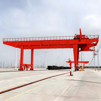 Grue à portique sur rail de type RMG pour la manutention et le levage de conteneurs, 10t, 20t, 30t, 50t, 60t, 70 tonnes