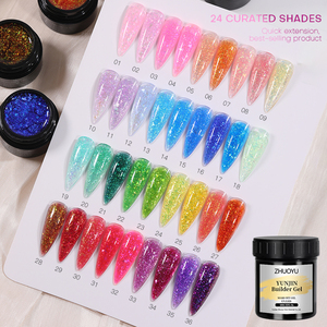 Gel Constructor BIAB de 100g, Marca Privada Personalizada de Fábrica, Sin HEMA, Larga Duración, No Tóxico, Vegano, Gel Duro - Product Image 5
