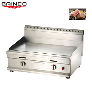 Équipement De <span class=keywords><strong>Restaurant</strong></span> En Acier Inoxydable Gaz Table Tout Plat Plaque Plancha - Product Image 3