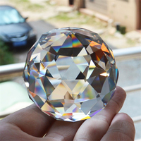 Honneur de cristal lustre clair de taille multiple suspendu K9 boules à facettes en cristal éclairage boules de prisme en cristal