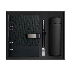 2026 Promotional New Design Gift Box Customization 2024 Leather Notebook Planner Sets <b>Diary</b> and Pen - Product Image 1