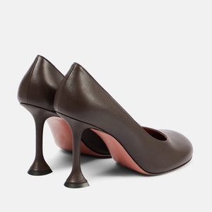 High Kitten <b>Heels</b> Women Dress Shoes Chic High-heeled Pumps <b>Round</b> <b>Toe</b> Office Ladies on Solid Stiletto - Product Image 3
