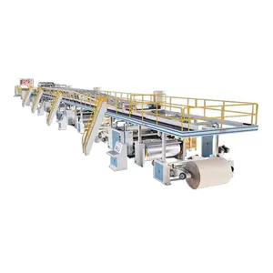 Power Automation best sales 3/5/7 layer corrugated cardboard fruit and vegetable carton mechanical production line supplier