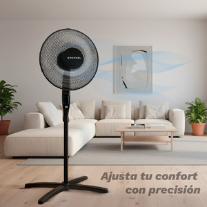 Ventilatore a piedistallo Grunkel 50W 3 velocità Nero X Base - Product Image 6